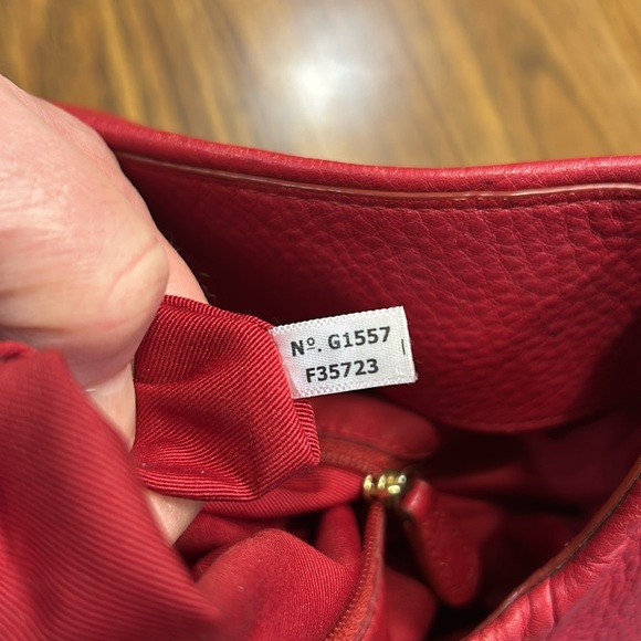 Coach Madison Phoebe F35723 Pebbled Shoulder Bag - Picture 10 of 16